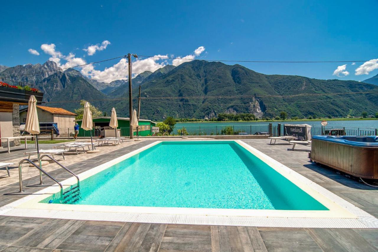 Dascio Dolce Ferienwohnung Panorama Balkon Am See Exteriör bild