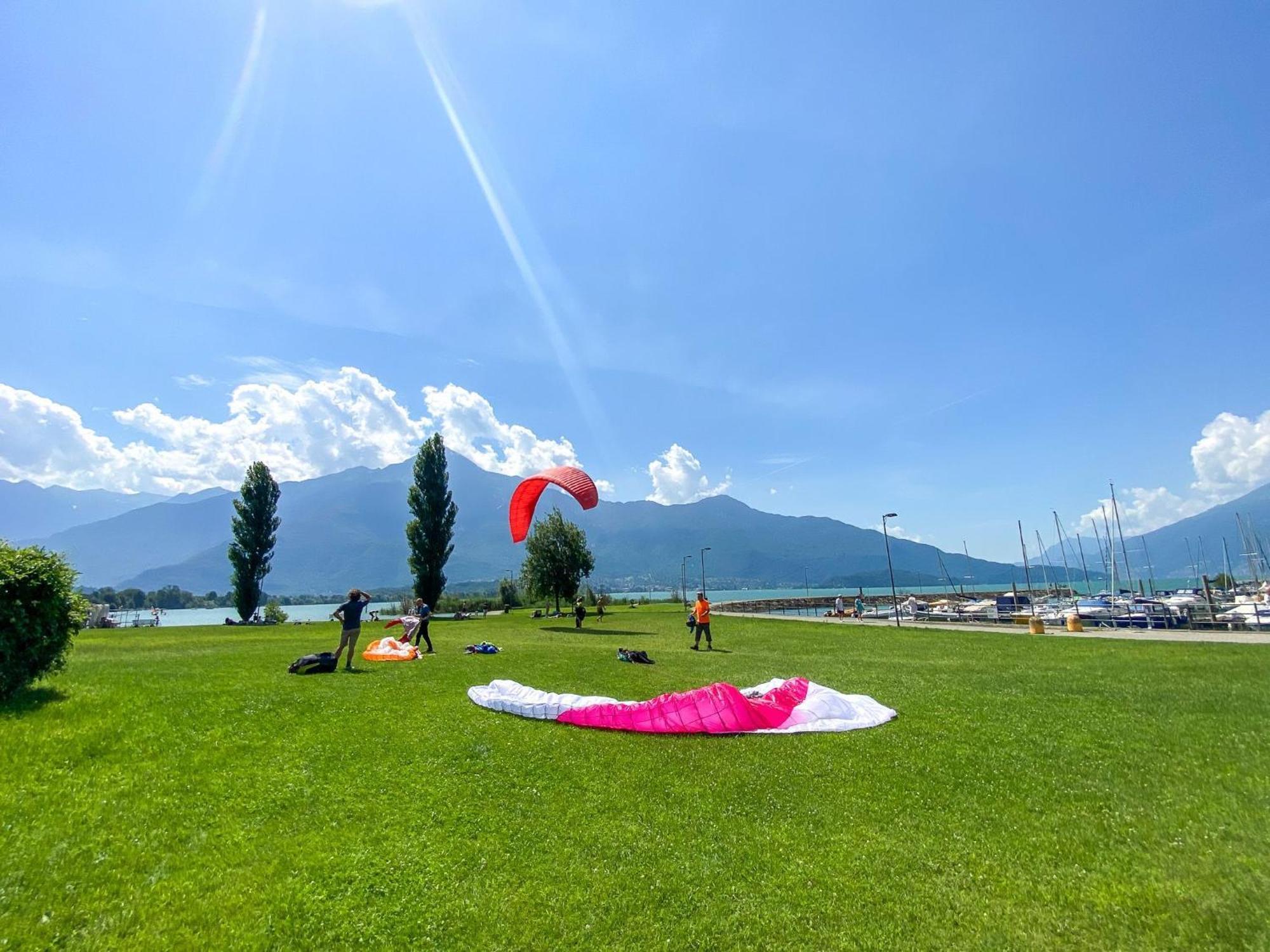Dascio Dolce Ferienwohnung Panorama Balkon Am See Exteriör bild