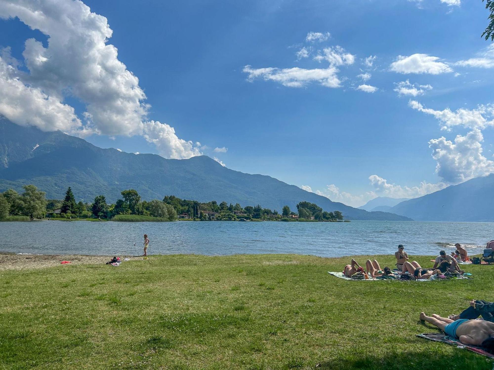 Dascio Dolce Ferienwohnung Panorama Balkon Am See Exteriör bild