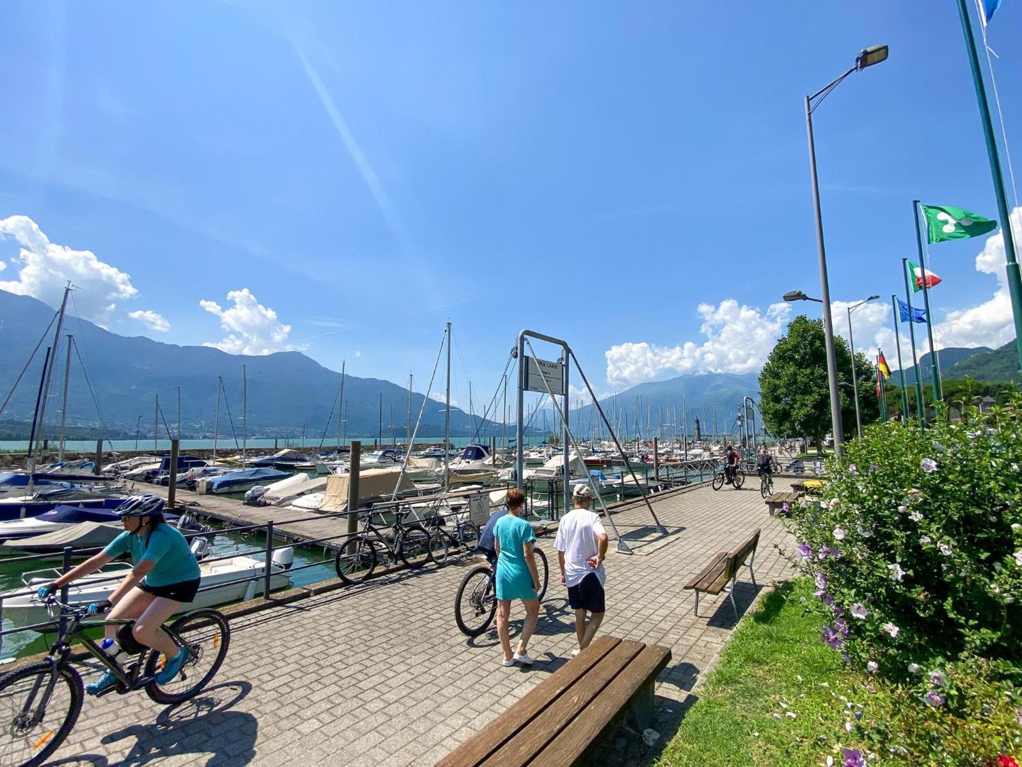 Dascio Dolce Ferienwohnung Panorama Balkon Am See Exteriör bild